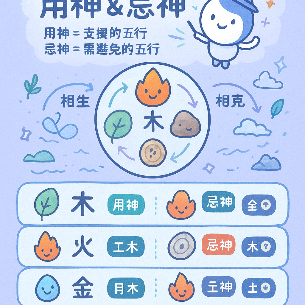 拆解命格用神喜忌