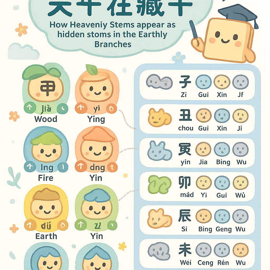 點樣解讀八字藏幹？