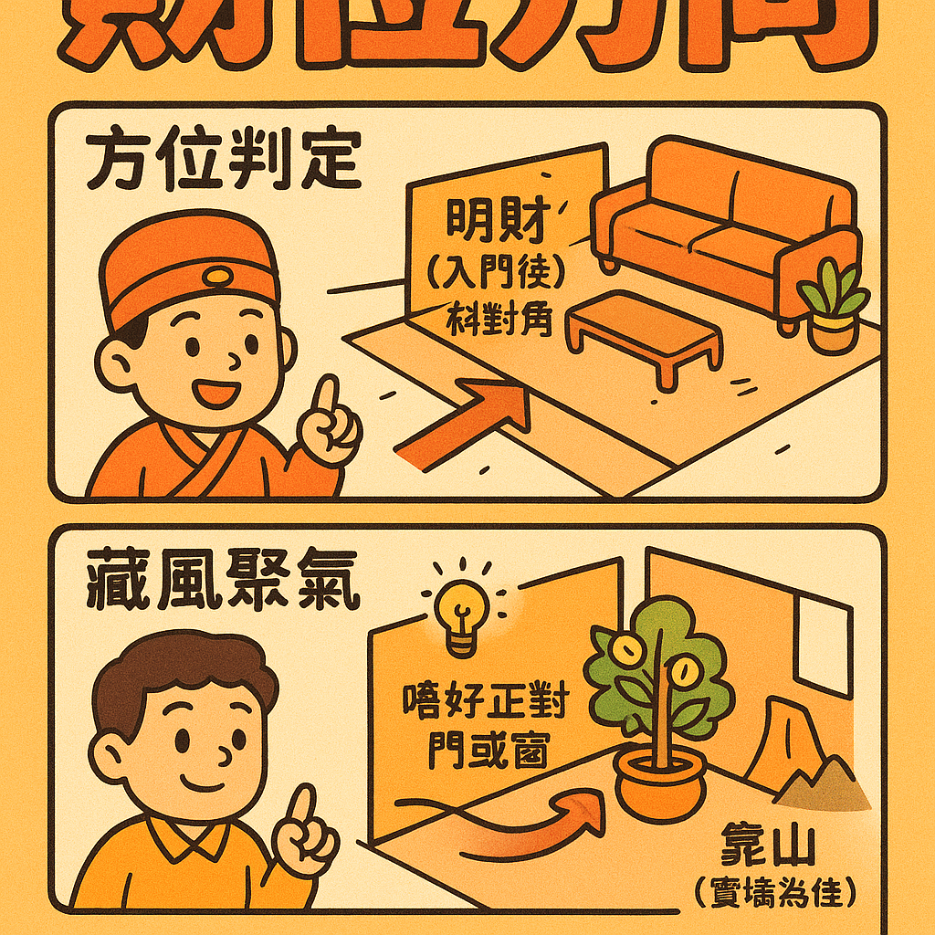 家居財位點樣擺最旺